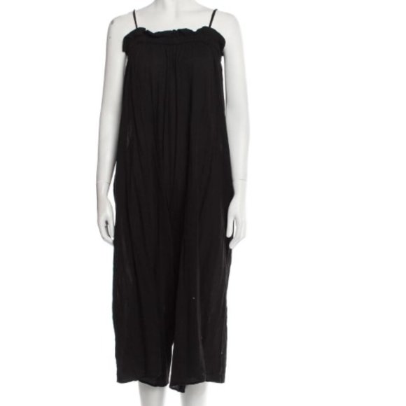 9seed Resort Wide Palazzo Leg Strappy Jumpsuit Beach Cover-up - Picture 1 of 4